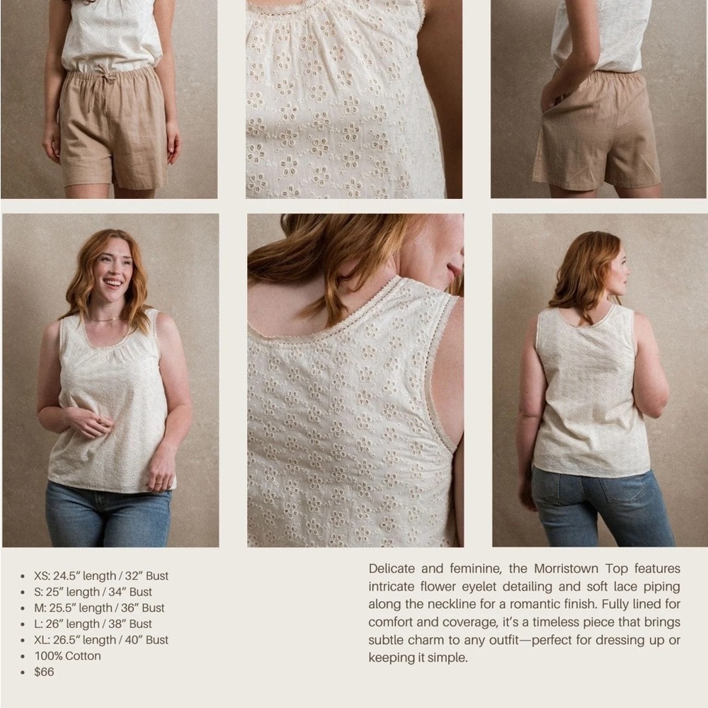 Morristown Women's Eyelet Blouse Neuflora